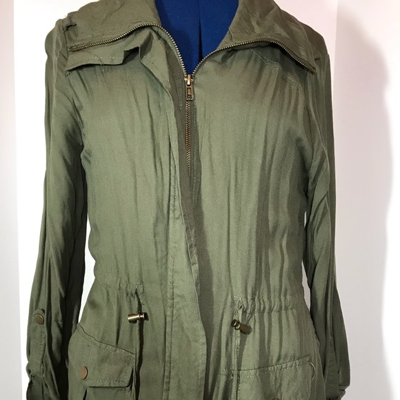 BSweet Jackets & Blazers - Army Green Jacket-Size Medium Juniors